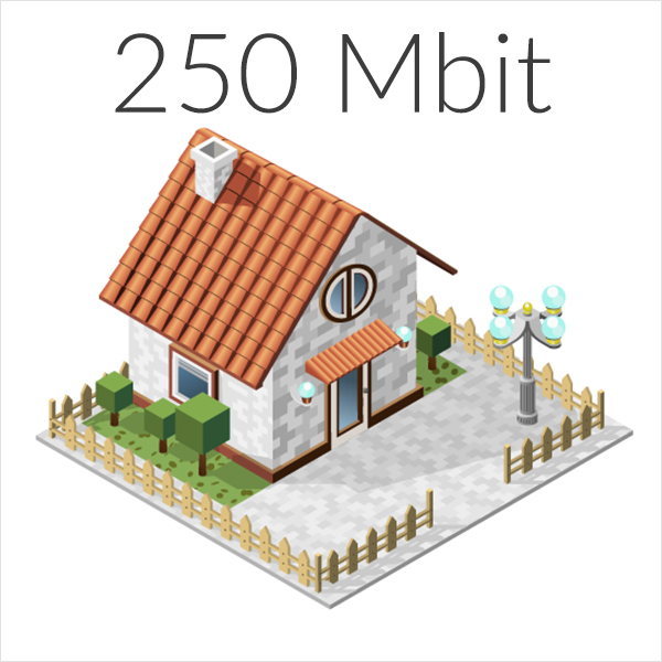 Fiber Villa 250 Mbit